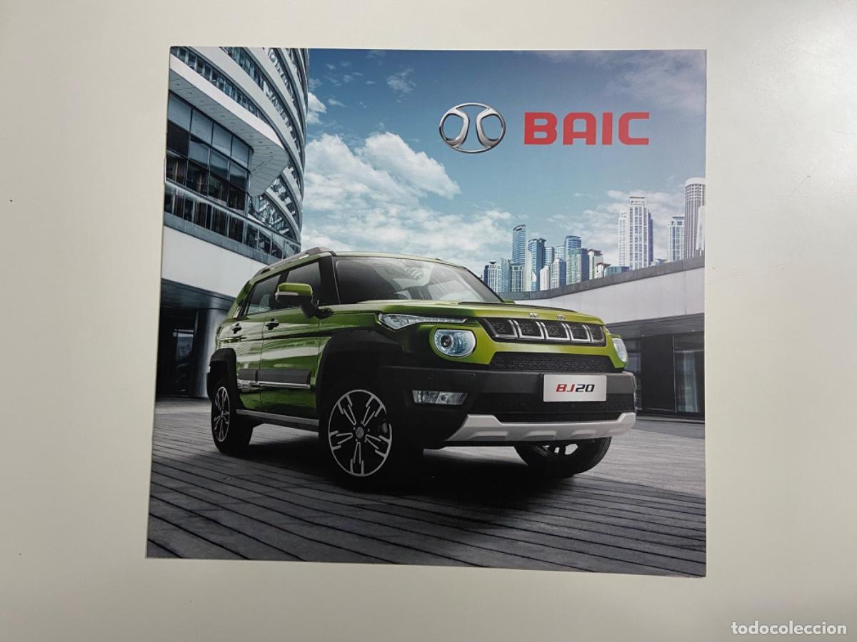 Carros e motociclos: Cat&aacute;logo Folleto gama BAIC - Alem&aacute;n