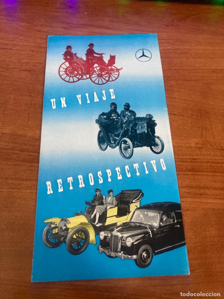 Cars and Motorcycles: Catalogo folleto museo mercedes 1954