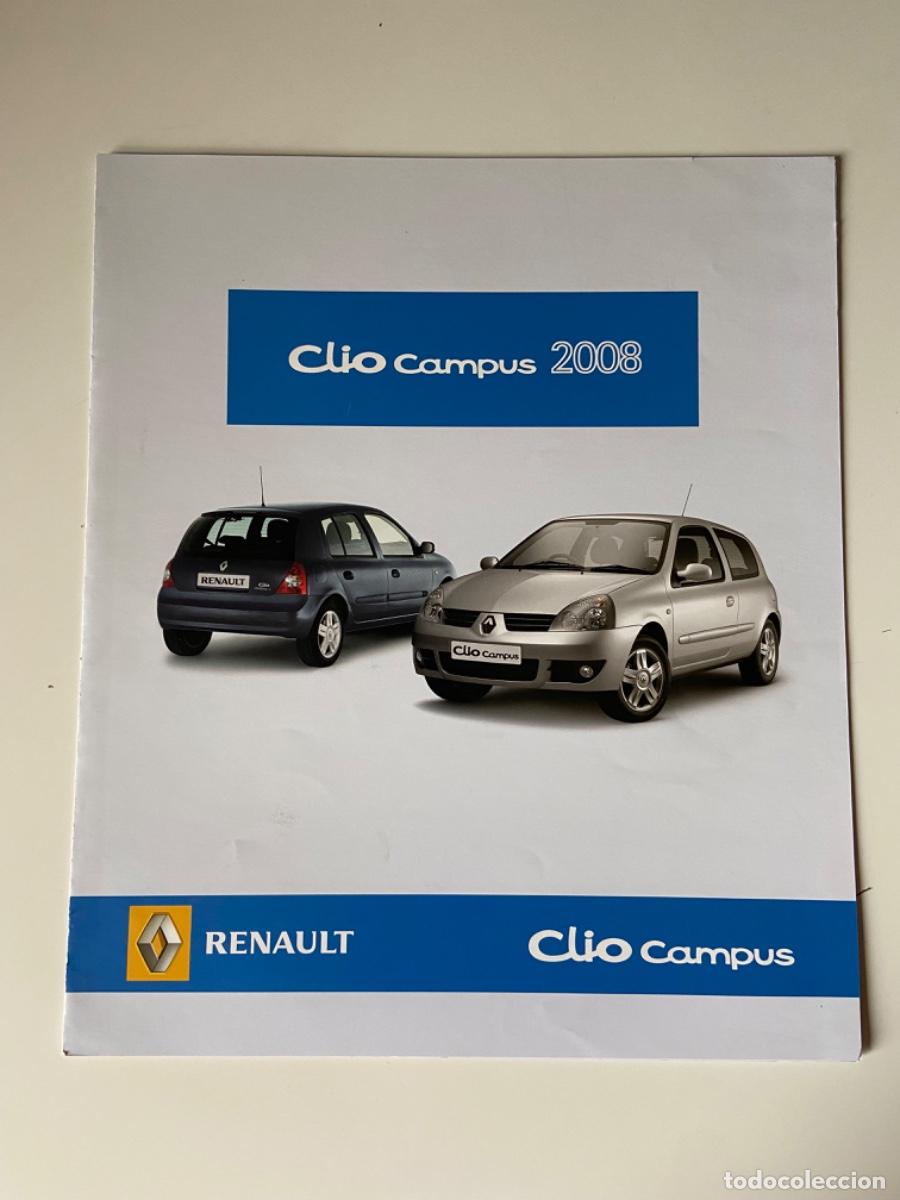 Coches y Motocicletas: Cat&aacute;logo Folleto RENAULT CLIO CAMPUS 2008