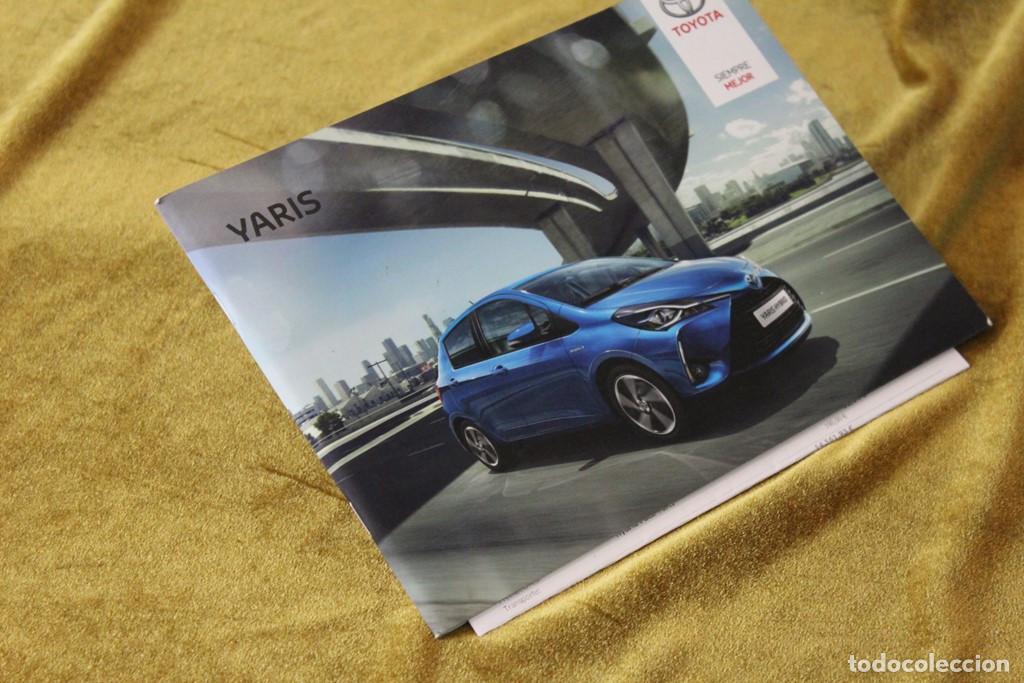 Coches y Motocicletas: Folleto publicitario Toyota Yaris.