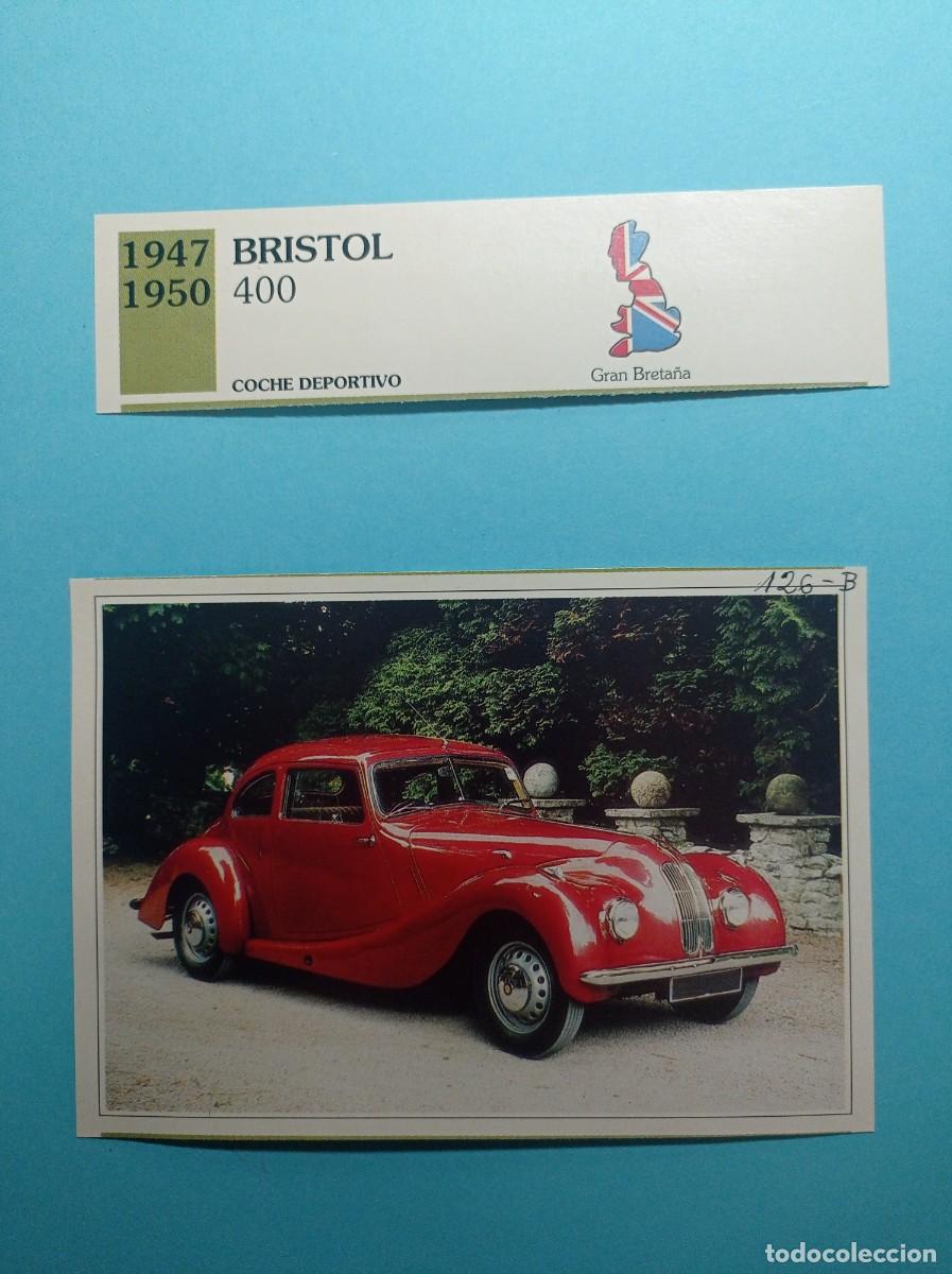 Automobili e Motociclette: FICHA: BRISTOL 400 DEPORTIVO 1947. AUTOS DE COLECCI&Oacute;N. PLANETA AGOSTINI, 1992. RECORTADA VER +
