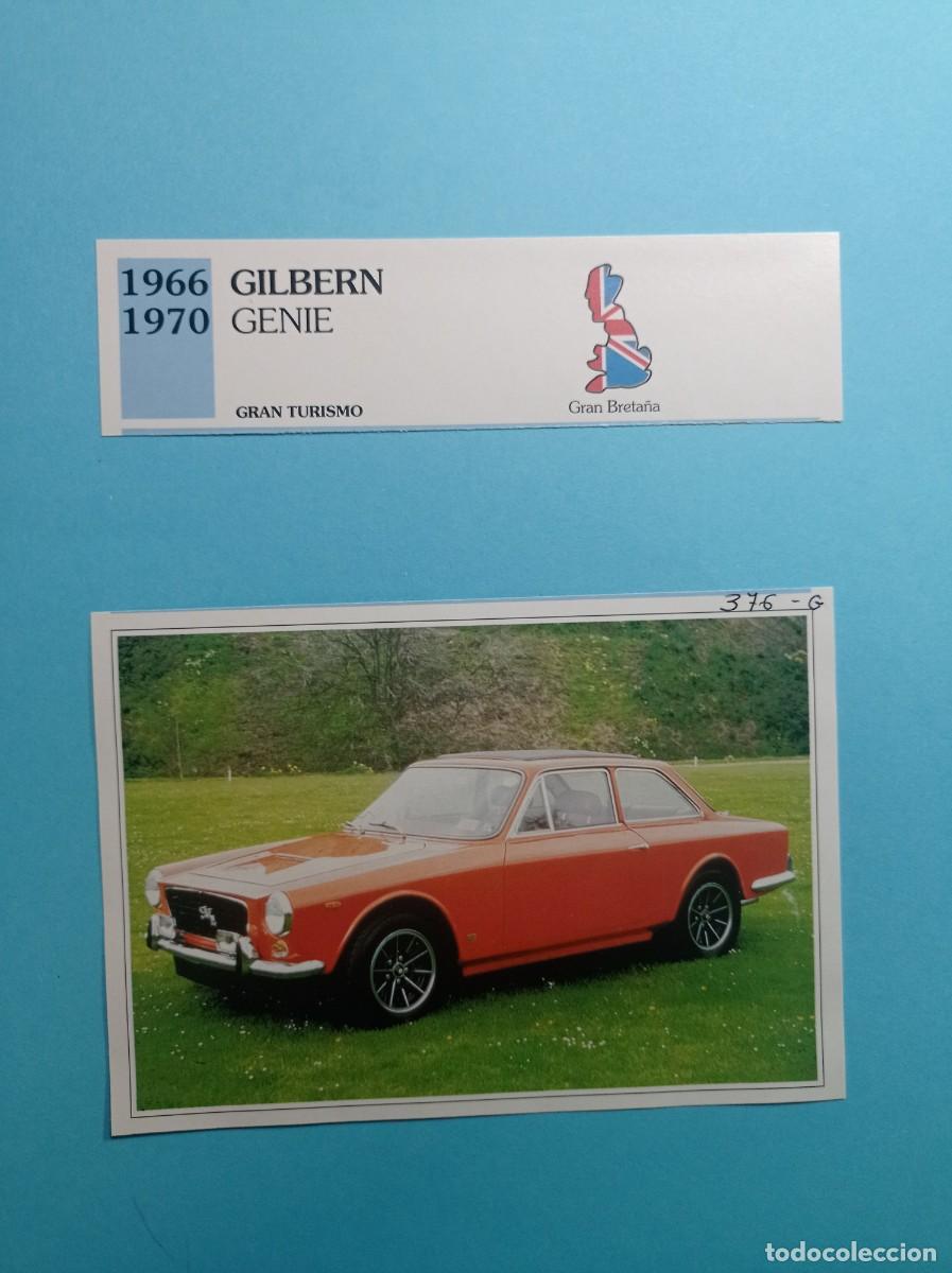 Automobili e Motociclette: FICHA: GILBERN GENIE GRAN TURISMO 1966. AUTOS DE COLECCI&Oacute;N. PLANETA AGOSTINI, 1992. RECORTADA VER +