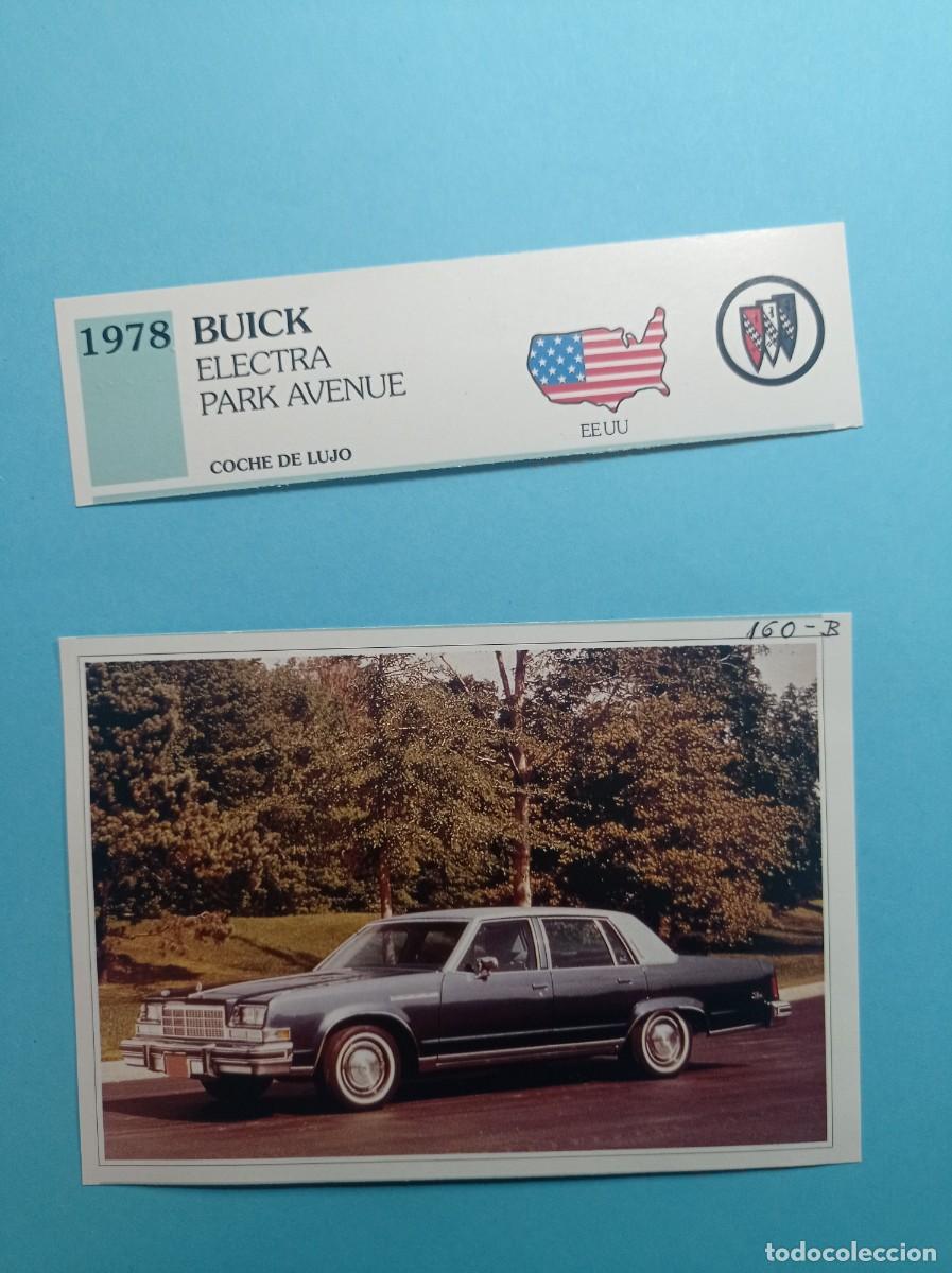 Automobili e Motociclette: FICHA: BUICK ELECTRA PARK AVENUE 1978 . AUTOS DE COLECCI&Oacute;N. PLANETA AGOSTINI, 1992. RECORTADA VER +