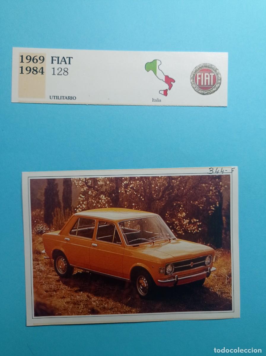 Coches y Motocicletas: FICHA: FIAT 128 UTILITARIO 1969. AUTOS DE COLECCI&Oacute;N. PLANETA AGOSTINI, 1992. RECORTADA VER +
