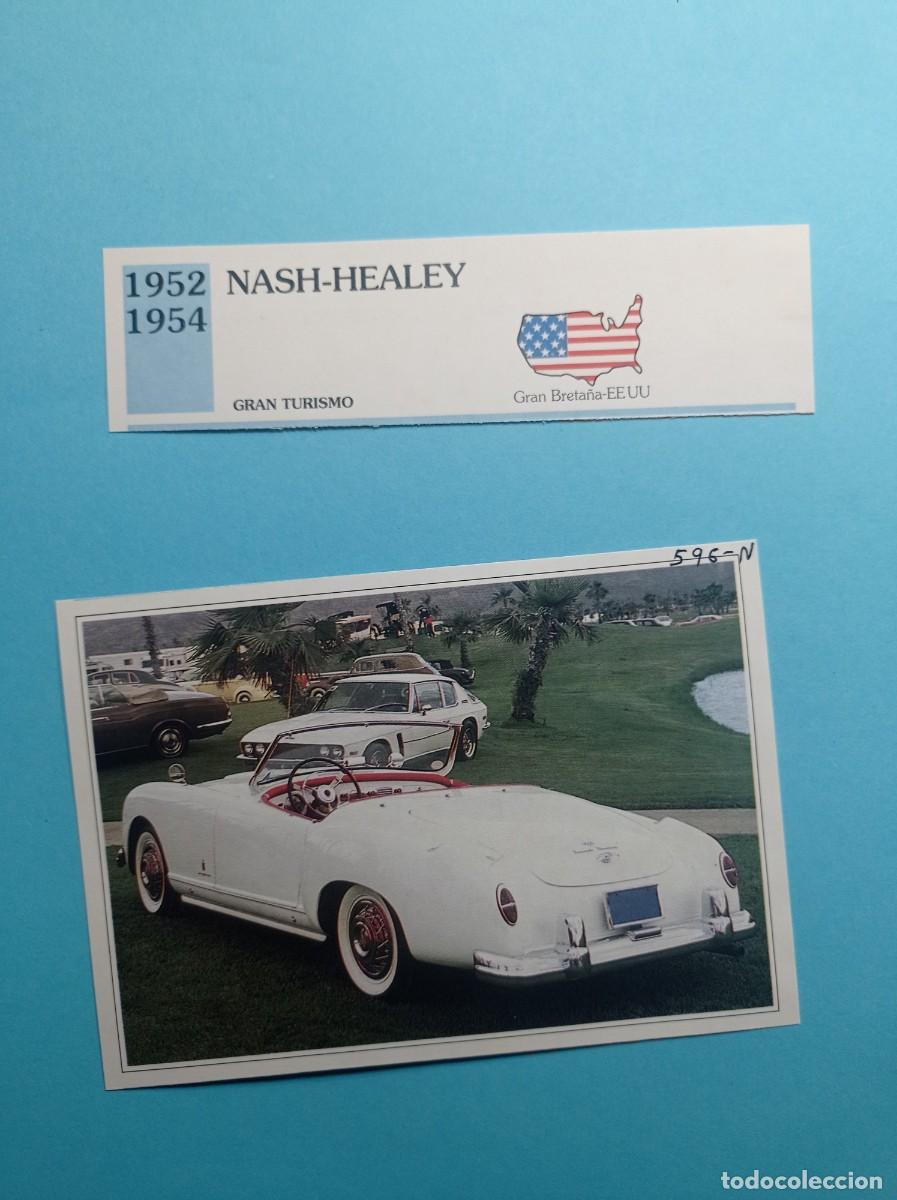 Automobili e Motociclette: FICHA: NASH-HEALEY TURISMO 1952. AUTOS DE COLECCI&Oacute;N. PLANETA AGOSTINI, 1992. RECORTADA VER +
