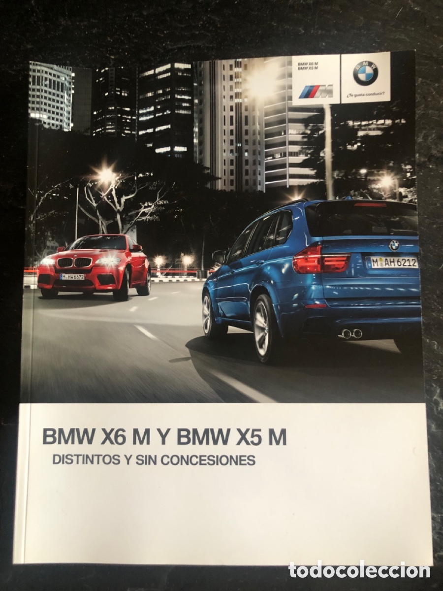 Coches y Motocicletas: Cat&aacute;logo BMW X6 M y X5 M e70 e71