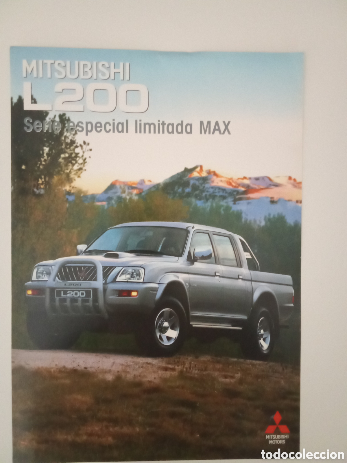 Coches y Motocicletas: Cat&aacute;logo Mitsubishi L-200 MAX L200