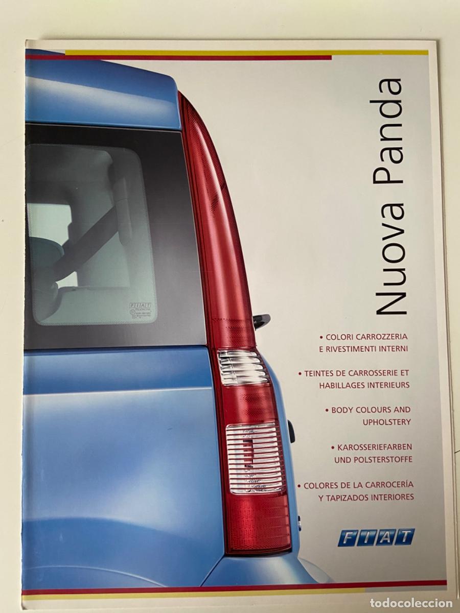 Coches y Motocicletas: Cat&aacute;logo Folleto colores y tapicer&iacute;as Fiat Panda