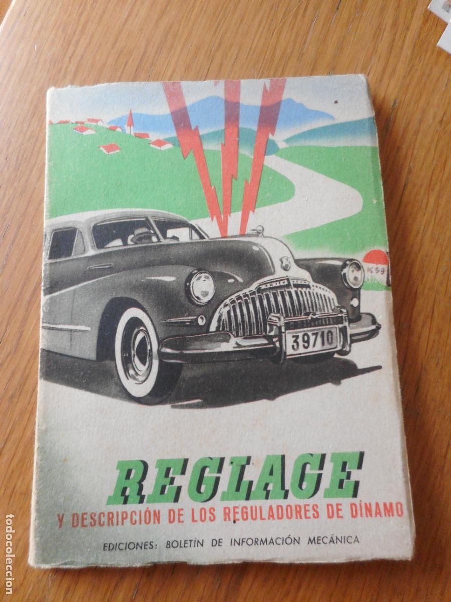 Autos und Motorr&auml;der: BOLETIN INFORMACION MECANICA. RECICLAJE REGULADORES DINAMO. A.MENDIA. PAMPLONA A&Ntilde;OS 30
