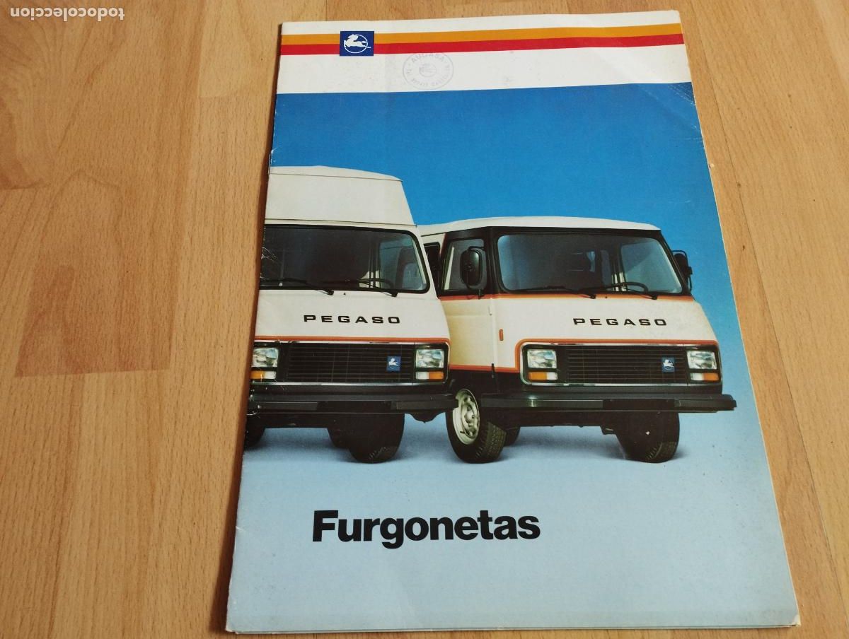 Automobili e Motociclette: CATALOGO OFICIAL CONCESIONARIO DE FURGONETA SAVA PEGASO J4 BUEN ESTADO