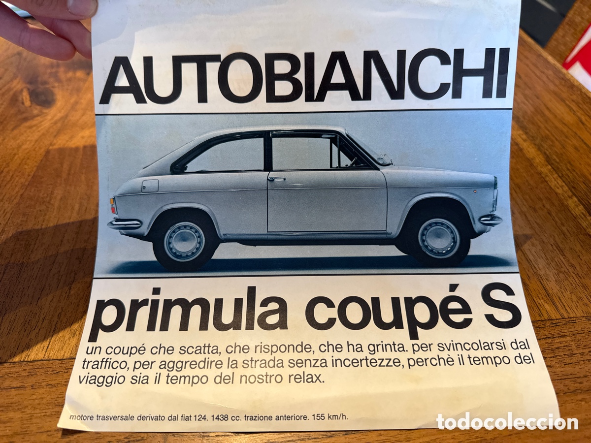 Autos und Motorr&auml;der: Publicidad Autobianchi Primula Coup&eacute; S