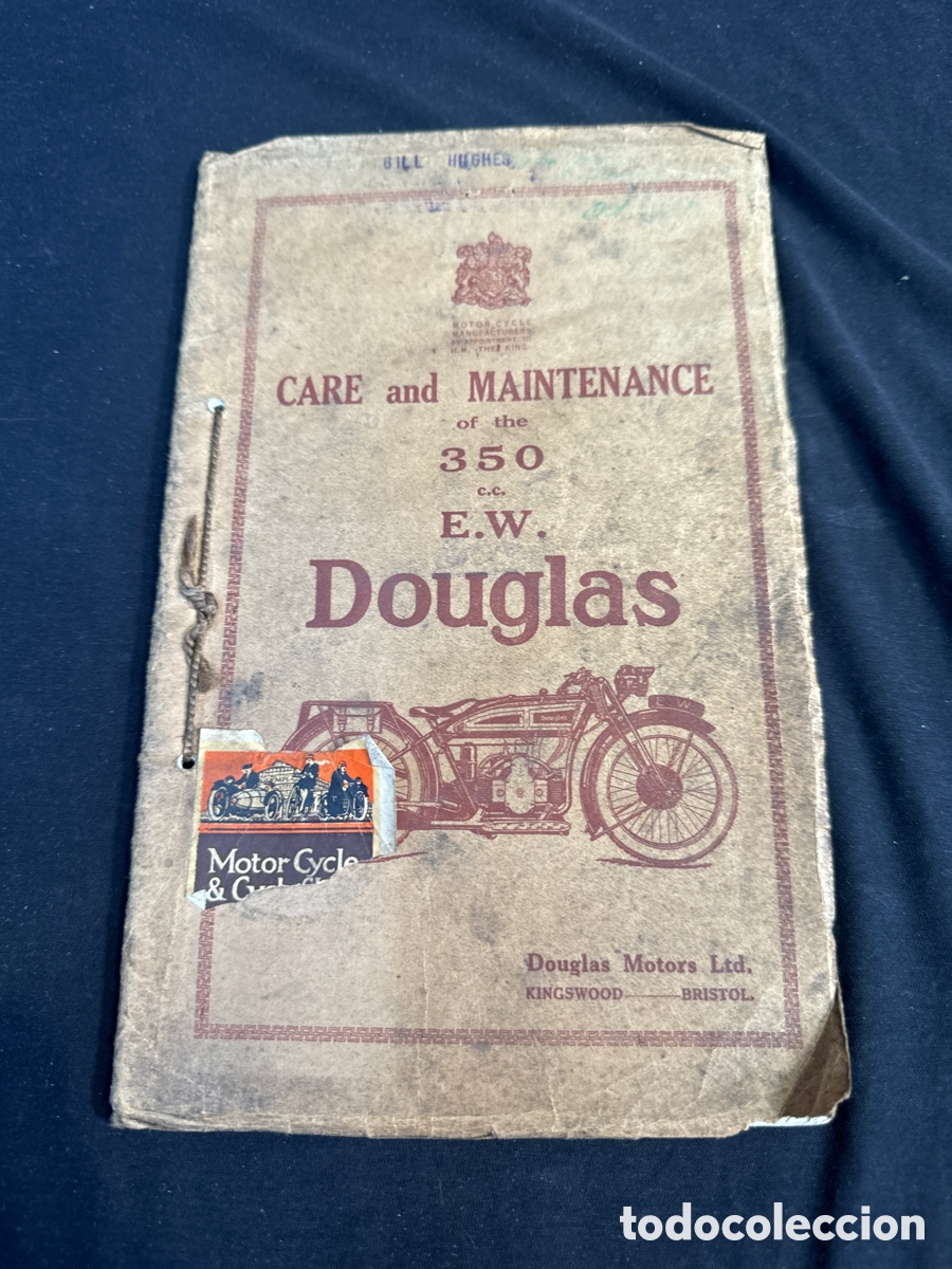 Autos und Motorr&auml;der: Douglas manual mantenimiento 350 c.c