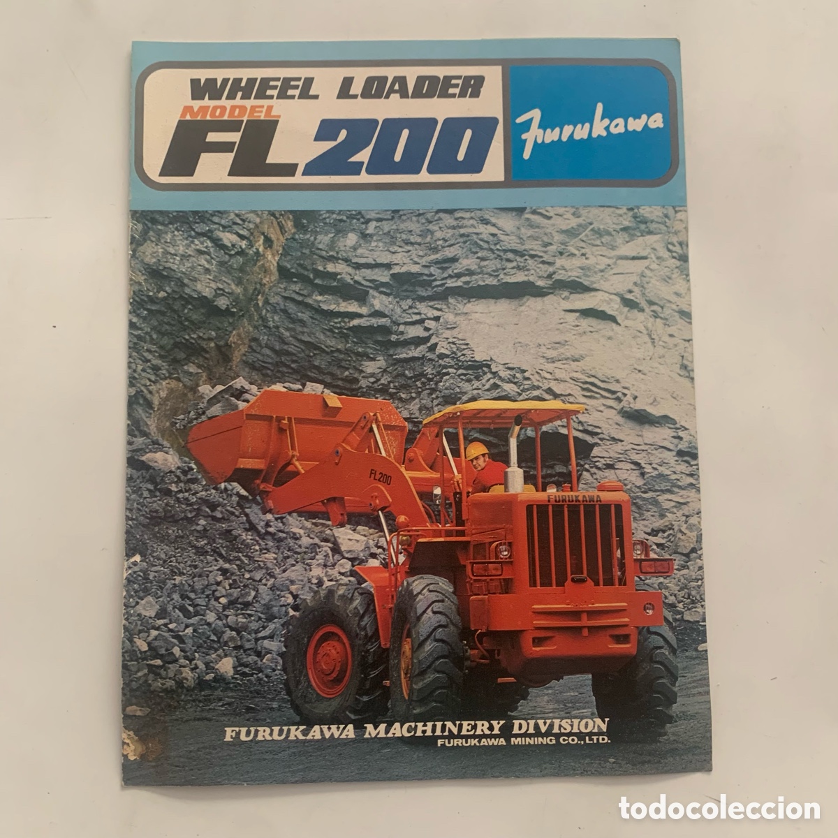 Coches y motocicletas: Catalogo de 1972 cargadora de ruedas furukawa modelo fl 200