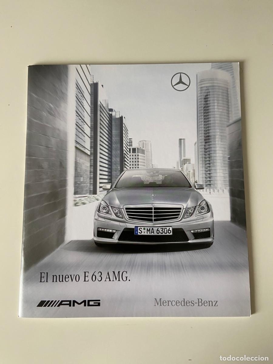 Voitures et Motocyclettes: Cat&aacute;logo Folleto MERCEDES BENZ E63 AMG - Espa&ntilde;ol