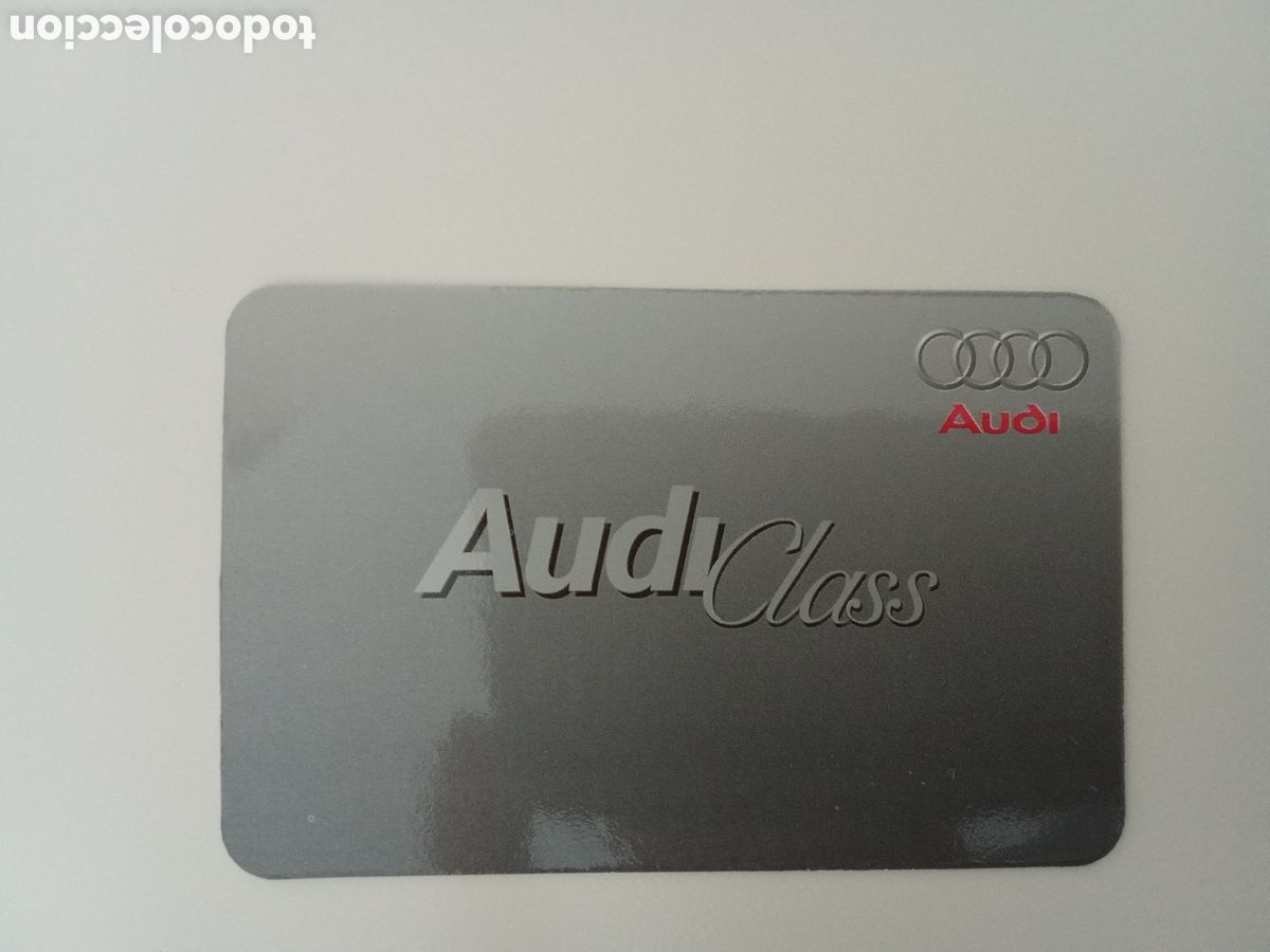 Voitures et Motocyclettes: Tarjeta marca coches Audi Class