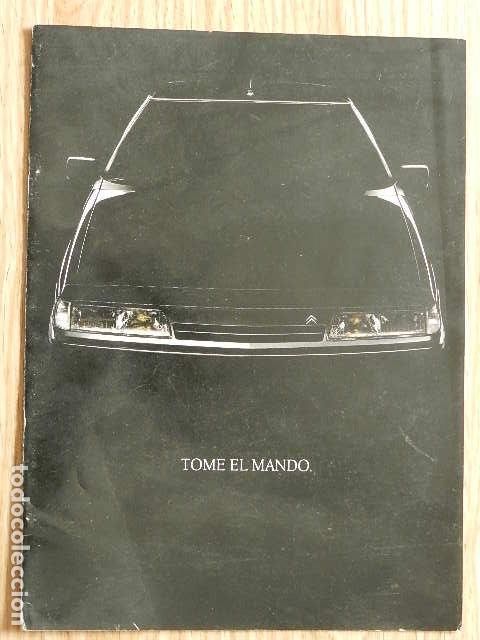 Coches y Motocicletas: Folleto catalogo publicidad original Citro&euml;n XM Tome el mando