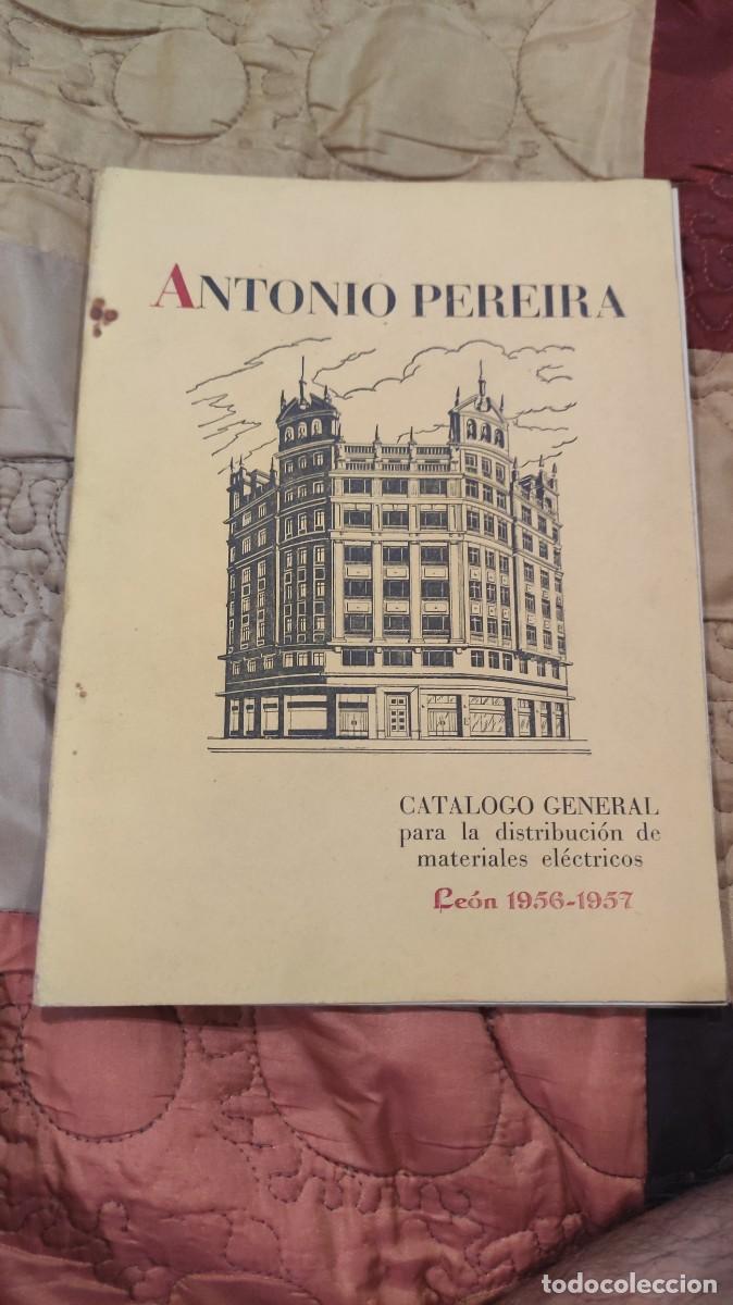 Carros e motociclos: Catalogo general Antonio Pereira, 1956-1957