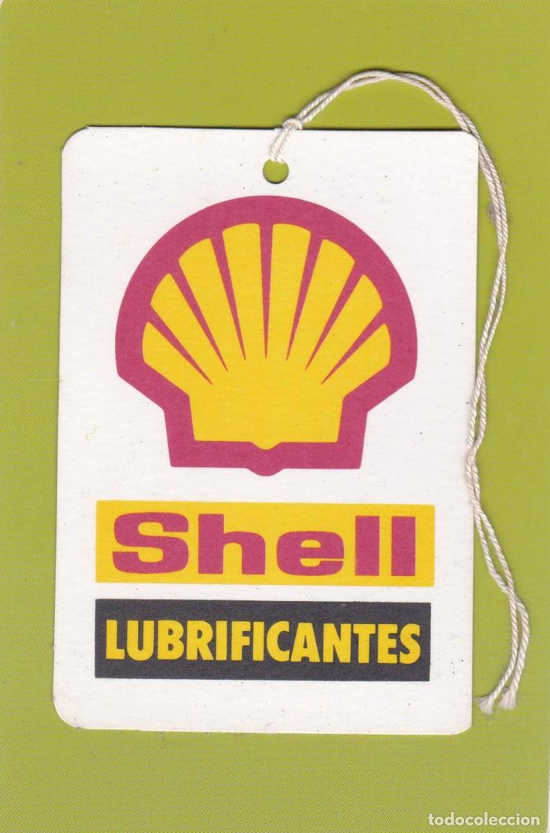 Coches y motocicletas: LUBRIFICANTES SHELL. ANTIGUA ETIQUETA DE CAMBIO DE ACEITE, FILTROS, ETC. - NUEVA. PORTUGAL