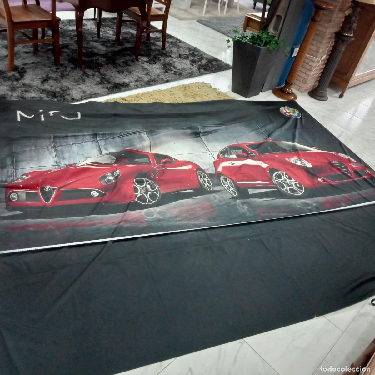 Automobili e Motociclette: alfa romeo cartel en tela impresionante