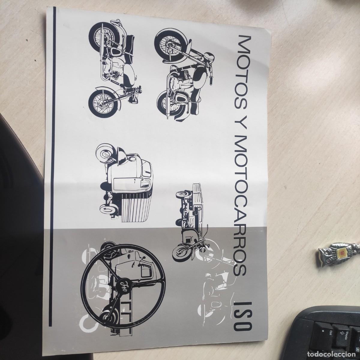 Coches y Motocicletas: Catalogo motos y motocarros ISO. Original de &eacute;poca