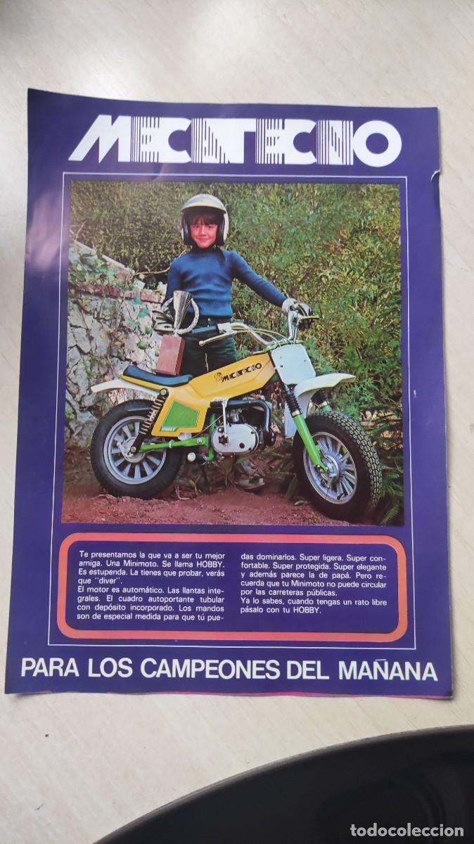 Cars and Motorcycles: Folleto publicitario mecatecno . Moto . Original