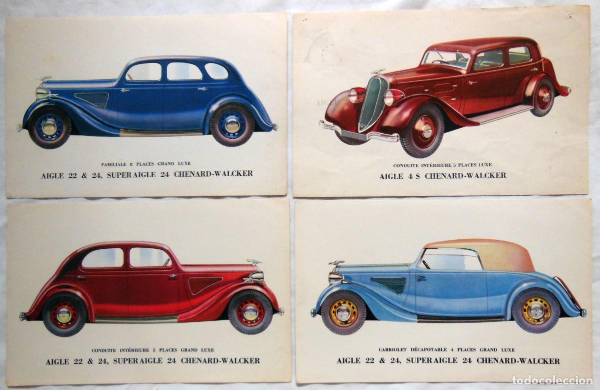 Automobili e Motociclette: L&aacute;minas Publicidad : AIGLE4 S, AIGLE 22 & 24 CHENARD - WALCKER