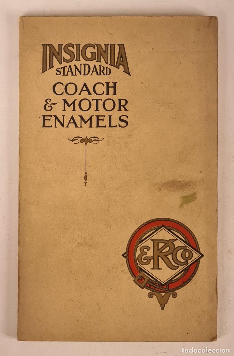Automobili e Motociclette: Antiguo Cat&aacute;logo Insignia Standard Coach & Motor Enamels Robert Kearsley Ripon England Autom&oacute;viles