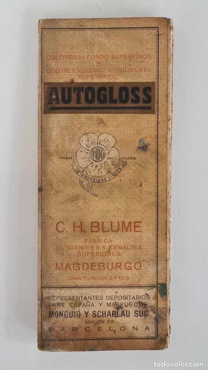 Automobili e Motociclette: Antiguo Cat&aacute;logo Autogloss C.H. Blume Magdeburgo Germany Foto F&aacute;brica Representante Espa&ntilde;a Marruecos