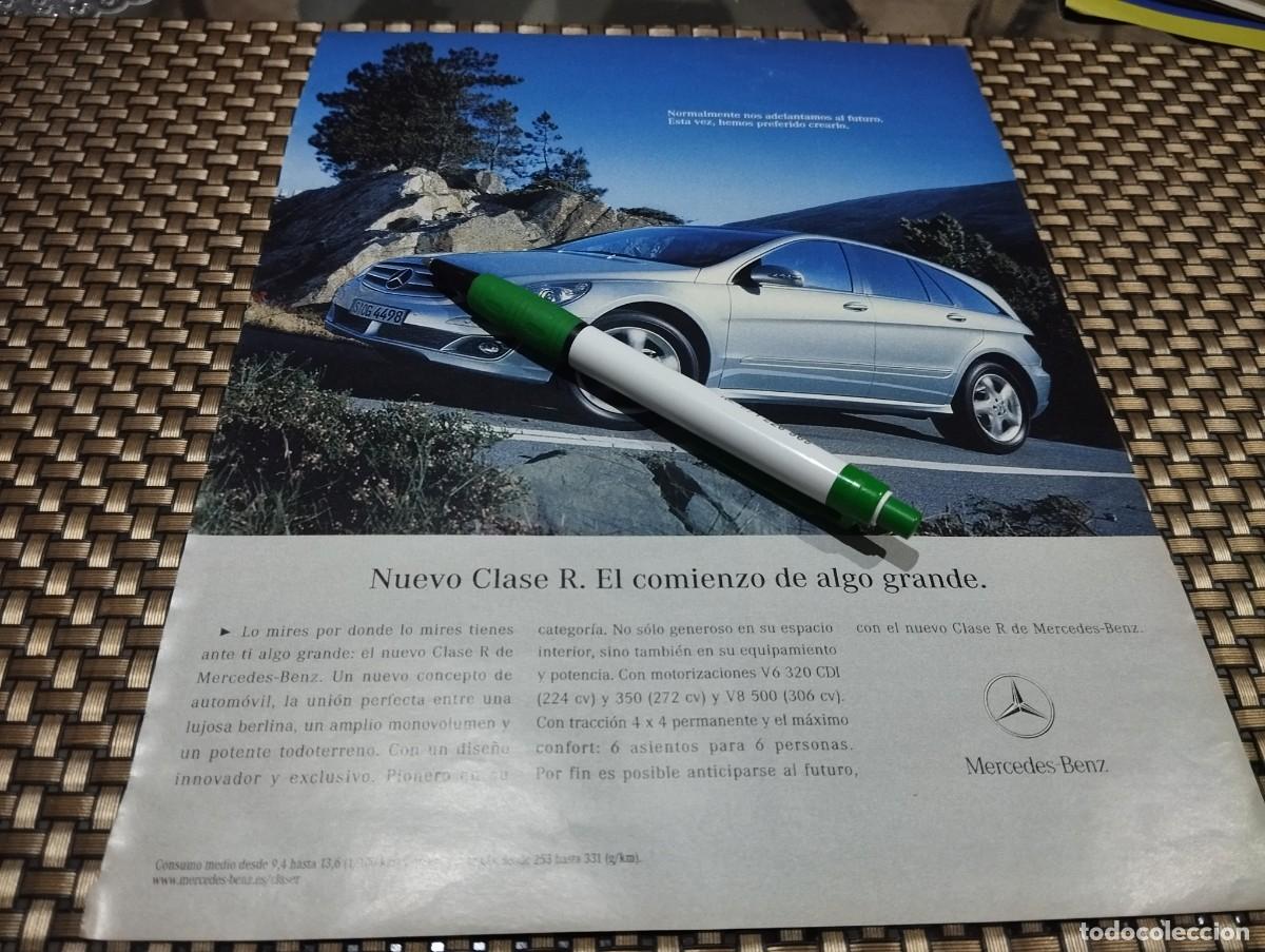 Automobili e Motociclette: COCHE MERCEDES CLASE R ANUNCIO PUBLICIDAD REVISTA 2006