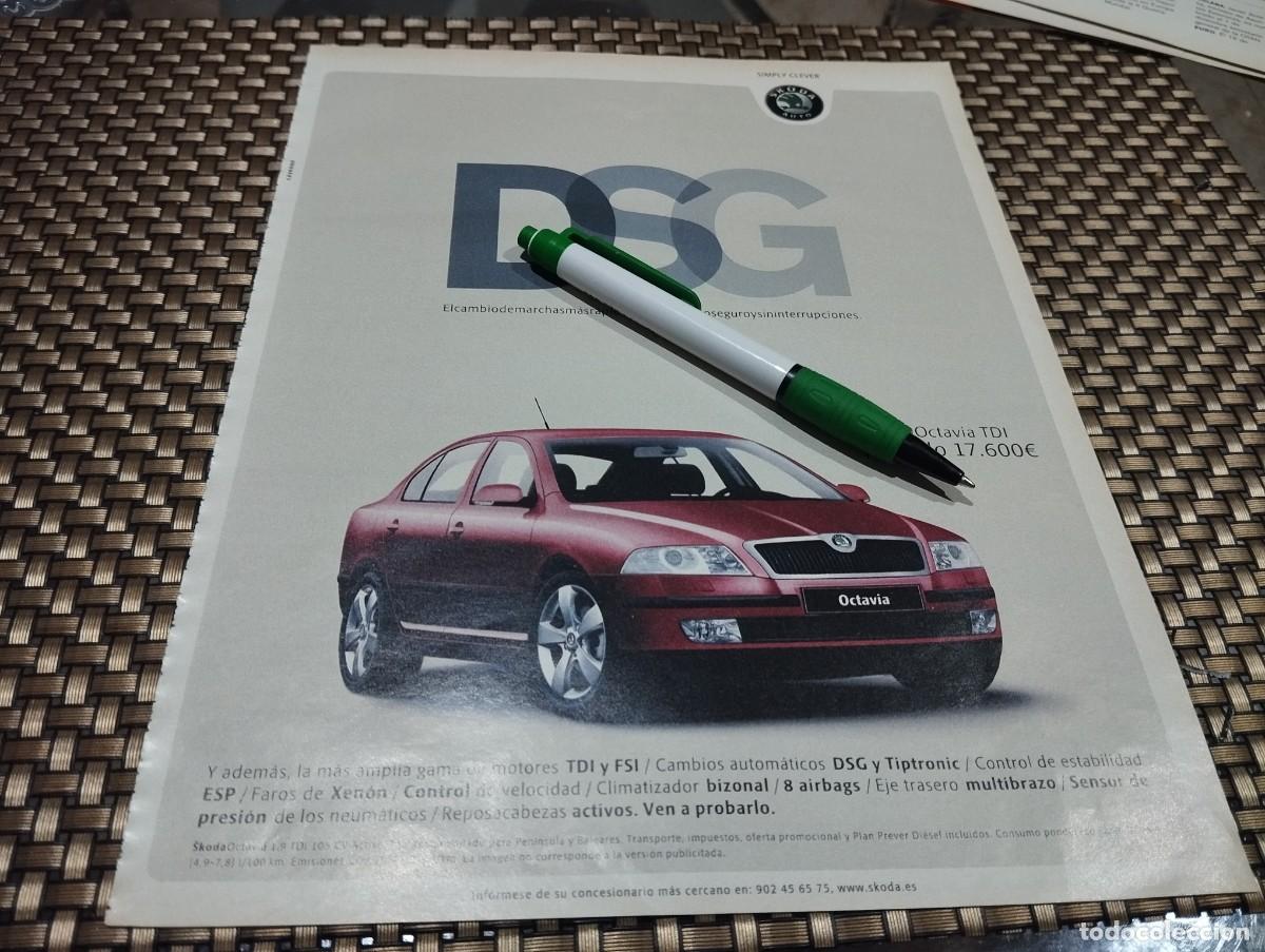 Automobili e Motociclette: COCHE SKODA OCTAVIA TDI ANUNCIO PUBLICIDAD REVISTA 2006