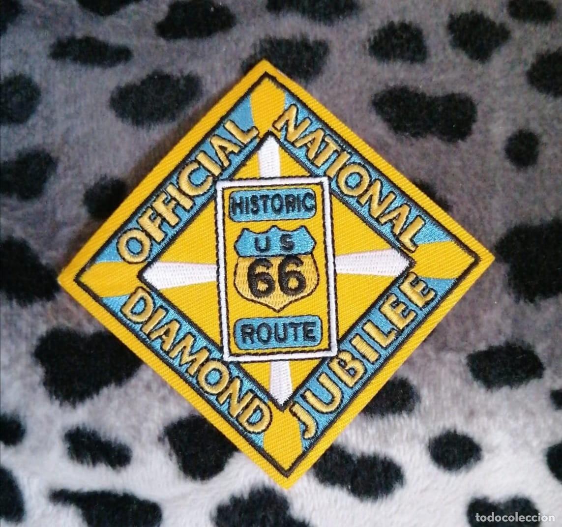 Automobili e Motociclette: PARCHE BORDADO ROUTE 66 - HARLEY -BIKER