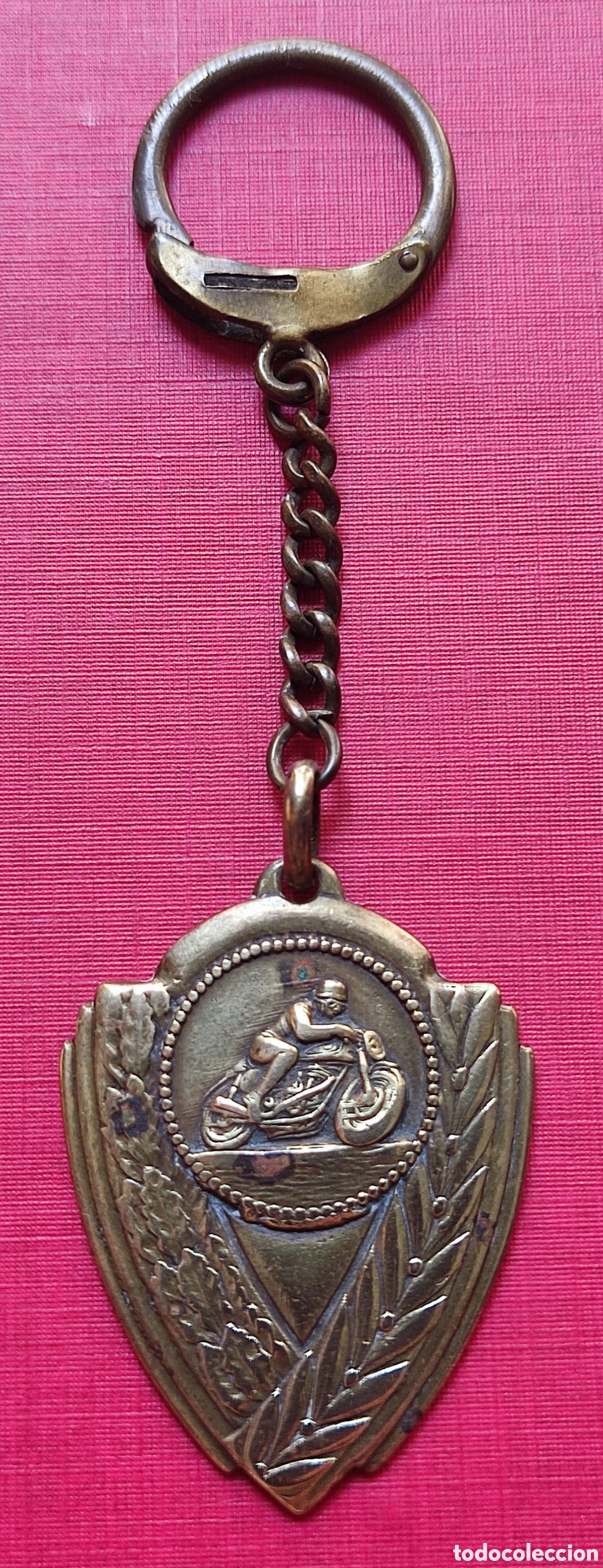 Cars and Motorcycles: MOTOCICLETA LLAVERO CONMEMORATIVO II APLEC SAN CRIST&Ograve;FOL LLI&Ccedil;&Agrave; DE VALL C. 1960