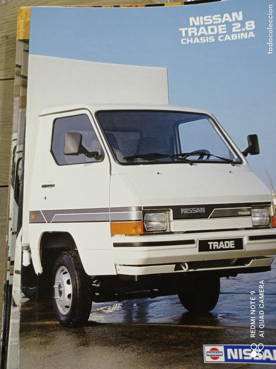Voitures et Motocyclettes: CATALOGO DESPLEGABLE NISSAN TRADE 2.8. CHASIS CABINA.