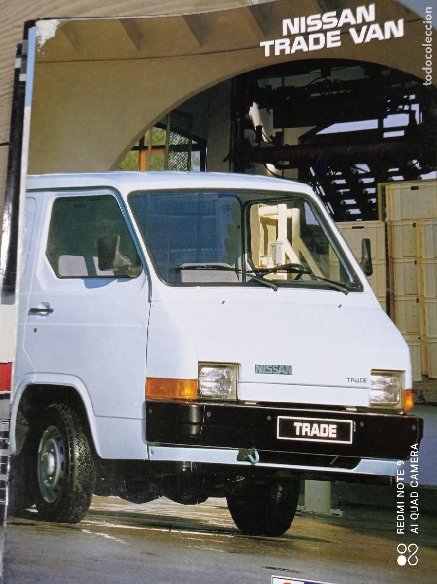 Carros e motociclos: CATALOGO DESPLEGABLE NISSAN TRADE VAN.