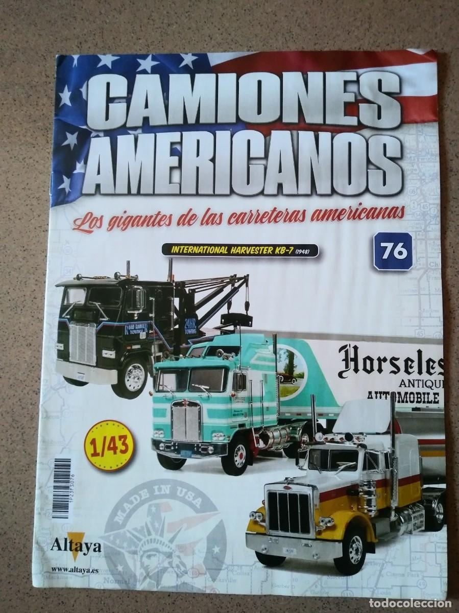 Voitures et Motocyclettes: Fasc&iacute;culo 76 INTERNATIONAL HARVESTER KB-7 (1948) Camiones Americanos Altaya Nuevo