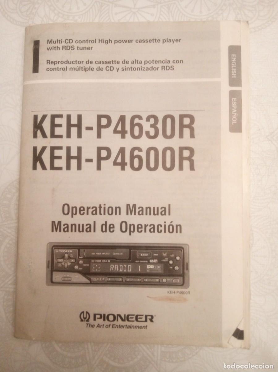 Automobili e Motociclette: Manual Pionner KEH-P4630R/KEH-P4600R