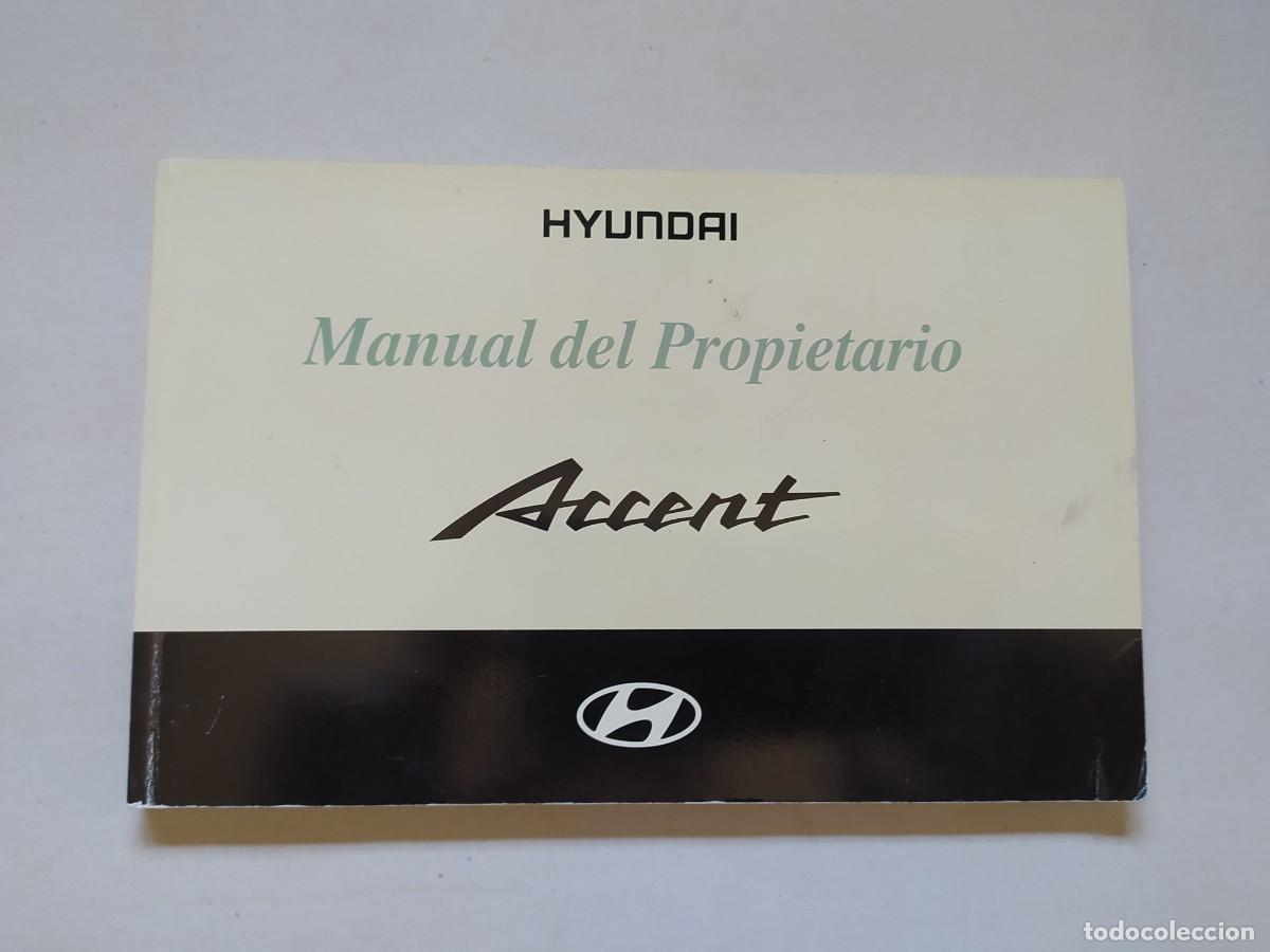 Voitures et Motocyclettes: Manual Hyundai Accent 2001 (NO CATALOGO)