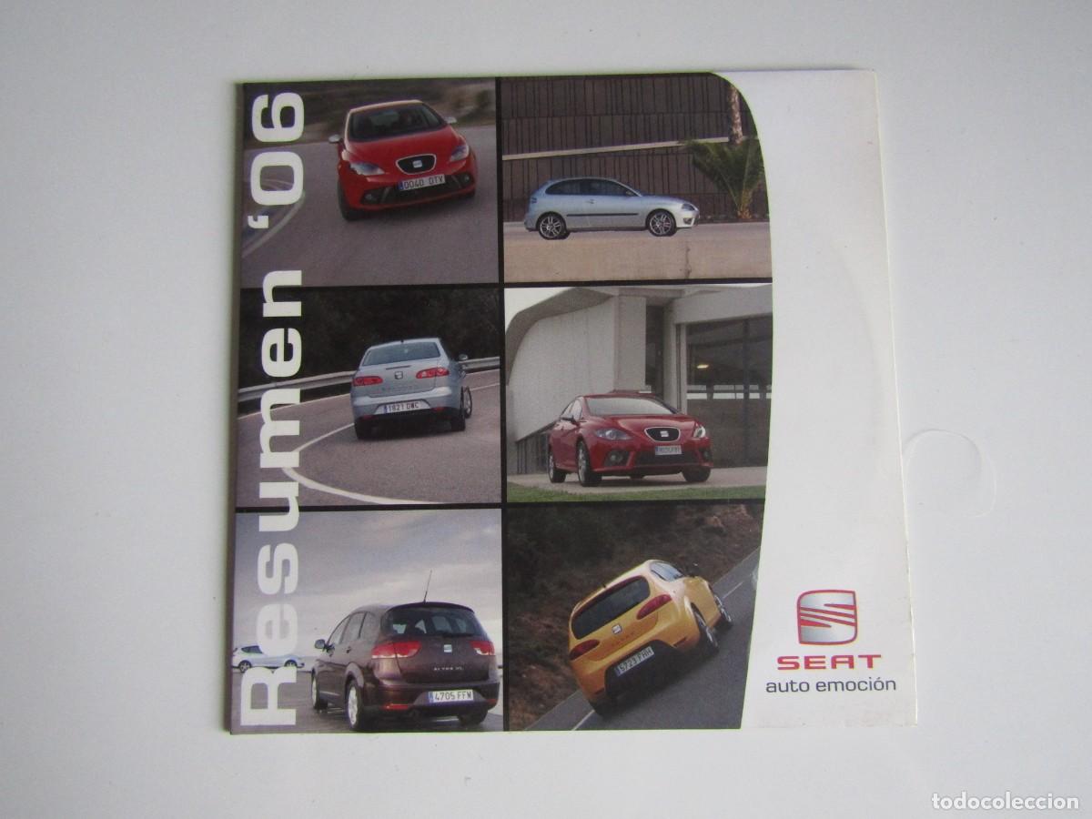 Carros e motociclos: DOSSIER DE PRENSA - PRESS KIT SEAT RESUMEN 2006
