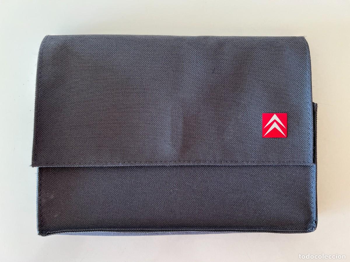 Coches y Motocicletas: MANUALES CITROEN + FUNDA CON LOGO PARA LA DOCUMENTACION