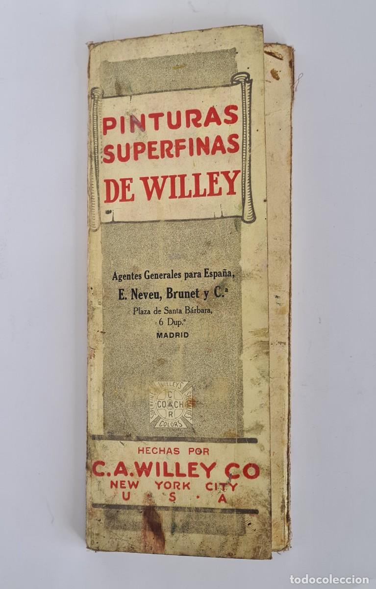 Automobili e Motociclette: Antiguo Cat&aacute;logo Pinturas Superfinas C. A. Willey Co New York USA Fotograf&iacute;a F&aacute;brica Barniz Coches