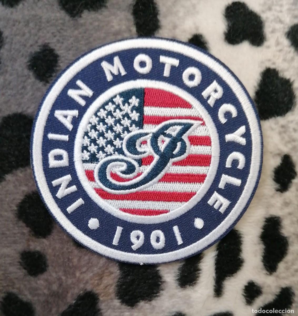 Carros e motociclos: Parche Bordado Termoadhesivo INDIAN MOTORCYCLE-