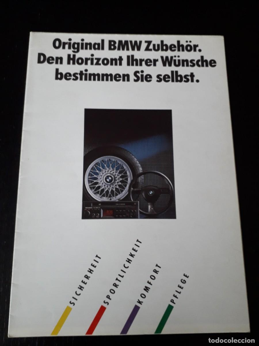 Coches y Motocicletas: BMW ACCESORIOS ORIGINAL - CATALOGO - A&Ntilde;OS 80 - ALEMAN