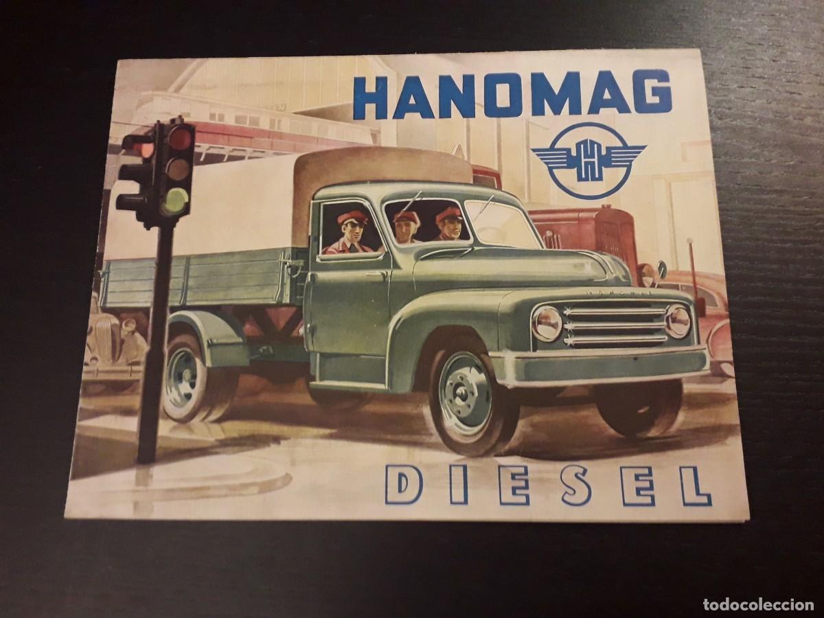Automobili e Motociclette: HANOMAG DIESEL FURGON CAMION - CATALOGO PUBLICIDAD - ESPA&Ntilde;OL