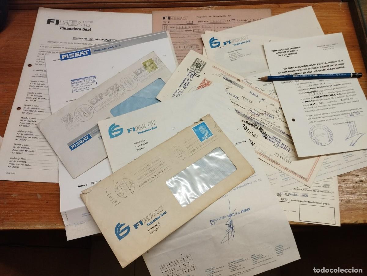 Carros e motociclos: FISEAT FINANCIERA SEAT DOCUMENTOS.