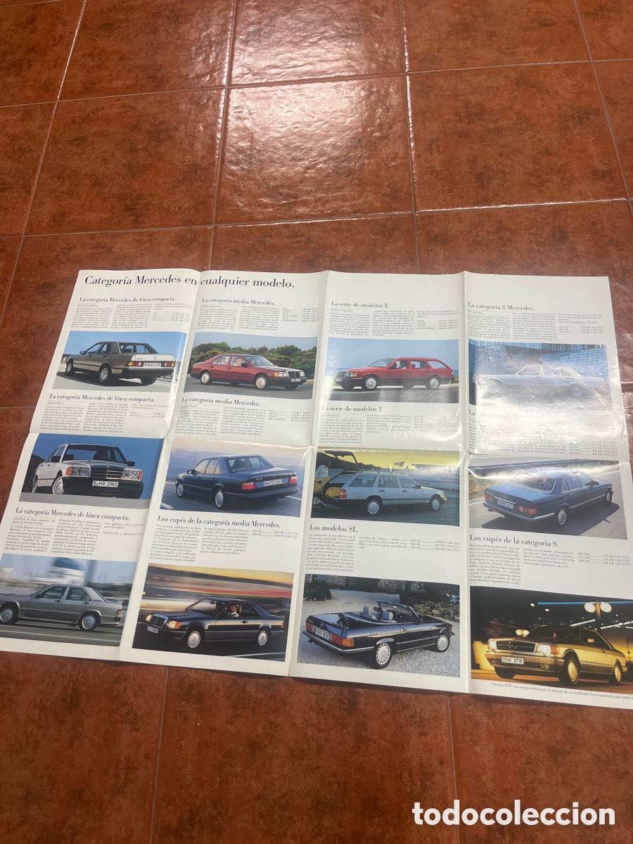 Automobili e Motociclette: Cat&aacute;logo de modelos Mercedes Benz