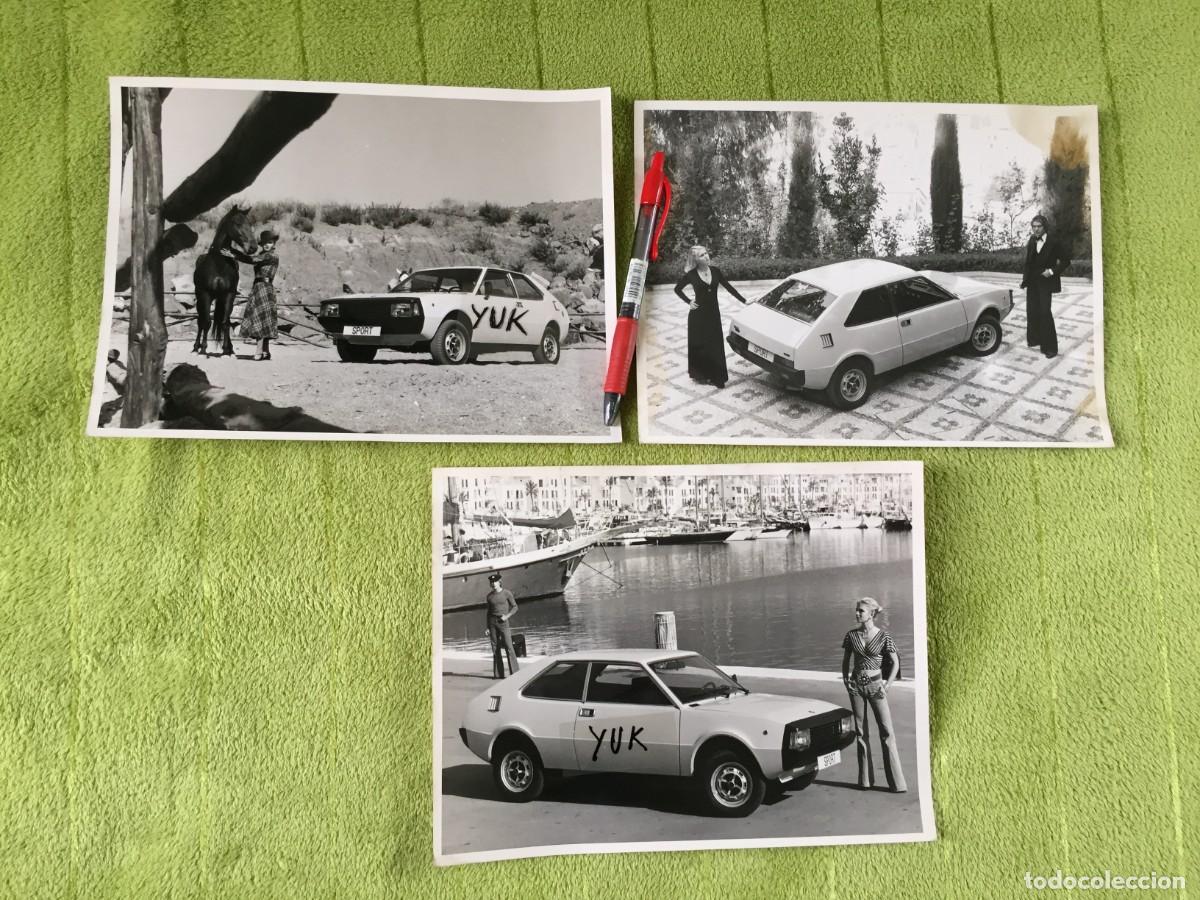 Automobili e Motociclette: 3 FOTOS FOTOGRAFIAS DE SU PRESENTACION DE SEAT A LA PRENSA DEL SEAT 1200 SPORT - BOCANEGRA