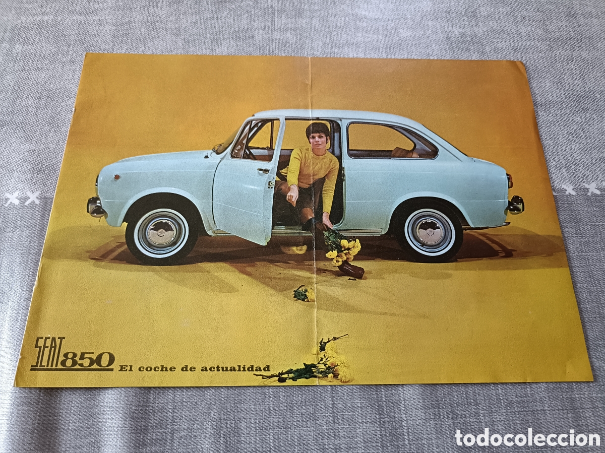 Coches y Motocicletas: Cat&aacute;logo SEAT 850 de 1968