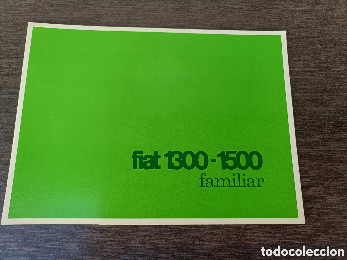 Coches y Motocicletas: Cat&aacute;logo FIAT 1300 1500 Familiar en castellano