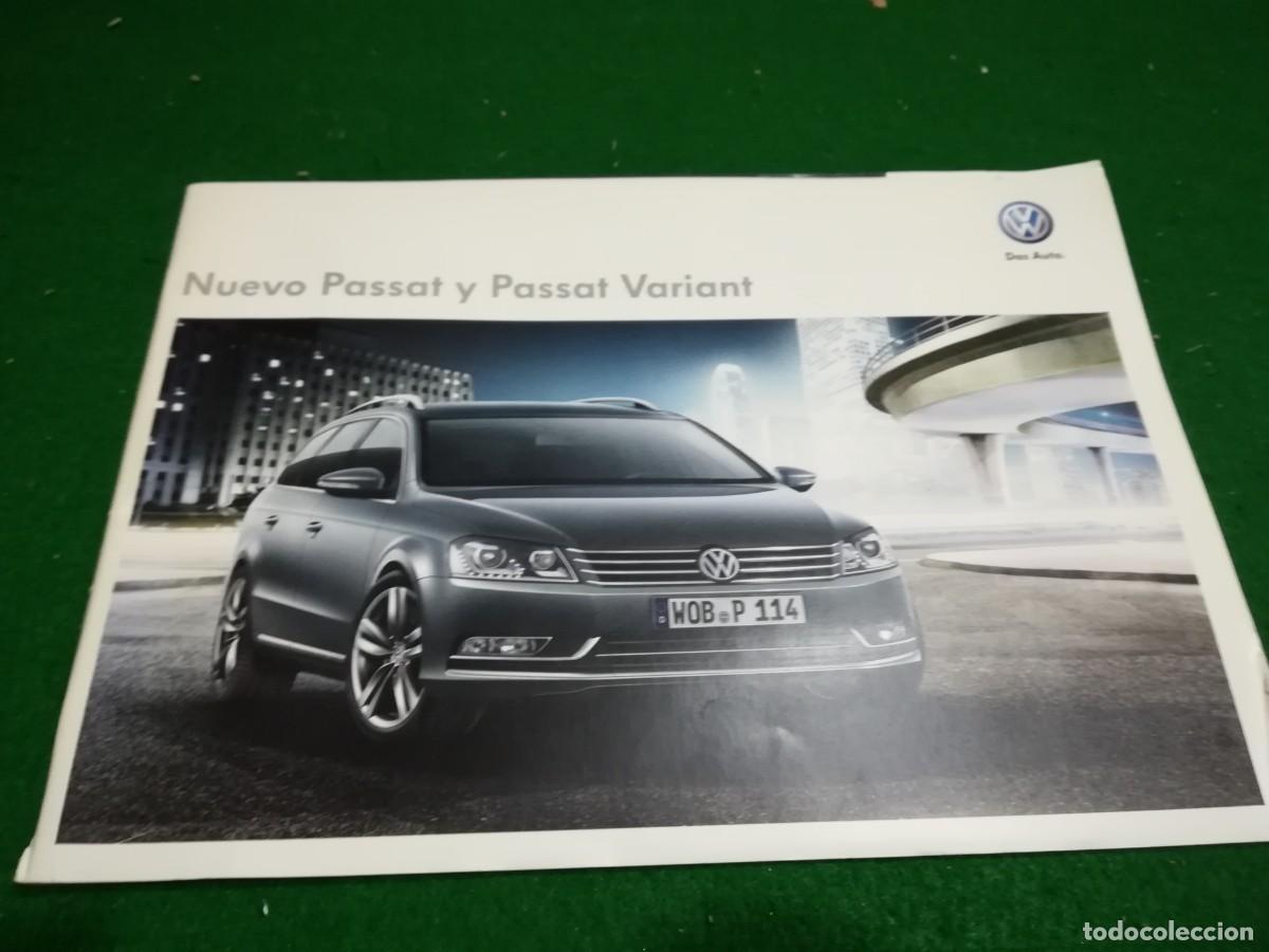 Automobili e Motociclette: CAT&Aacute;LOGO NUEVO PASSAT Y PASSAT VARIANT , PUBLICIDAD ORIGINAL FOLLETO NOVIEMBRE 2010