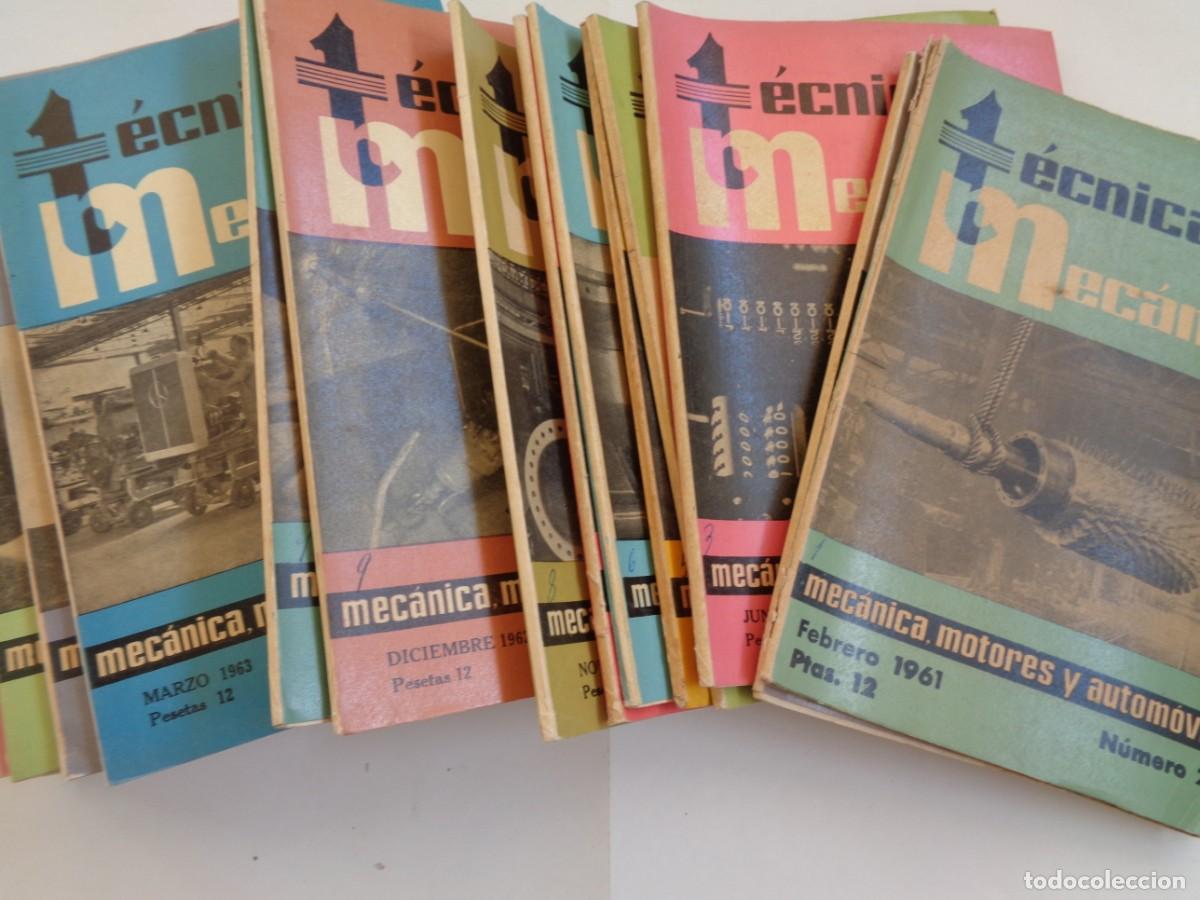Coches y Motocicletas: TECNICA MECANICA , A&Ntilde;OS 60: LOTE 23 CUADERNILLOS , RENAULT. MOTO BULTACO, SEAT 600 , ETC